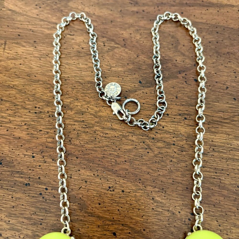 J. Crew | Neon Bauble Statement Necklace | 28” Length - Picture 3 of 3